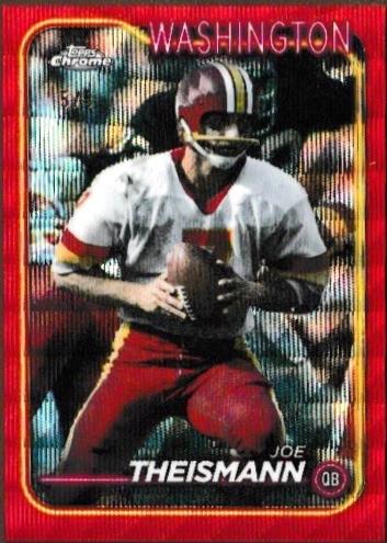 Joe Theismann [Red Wave] #196