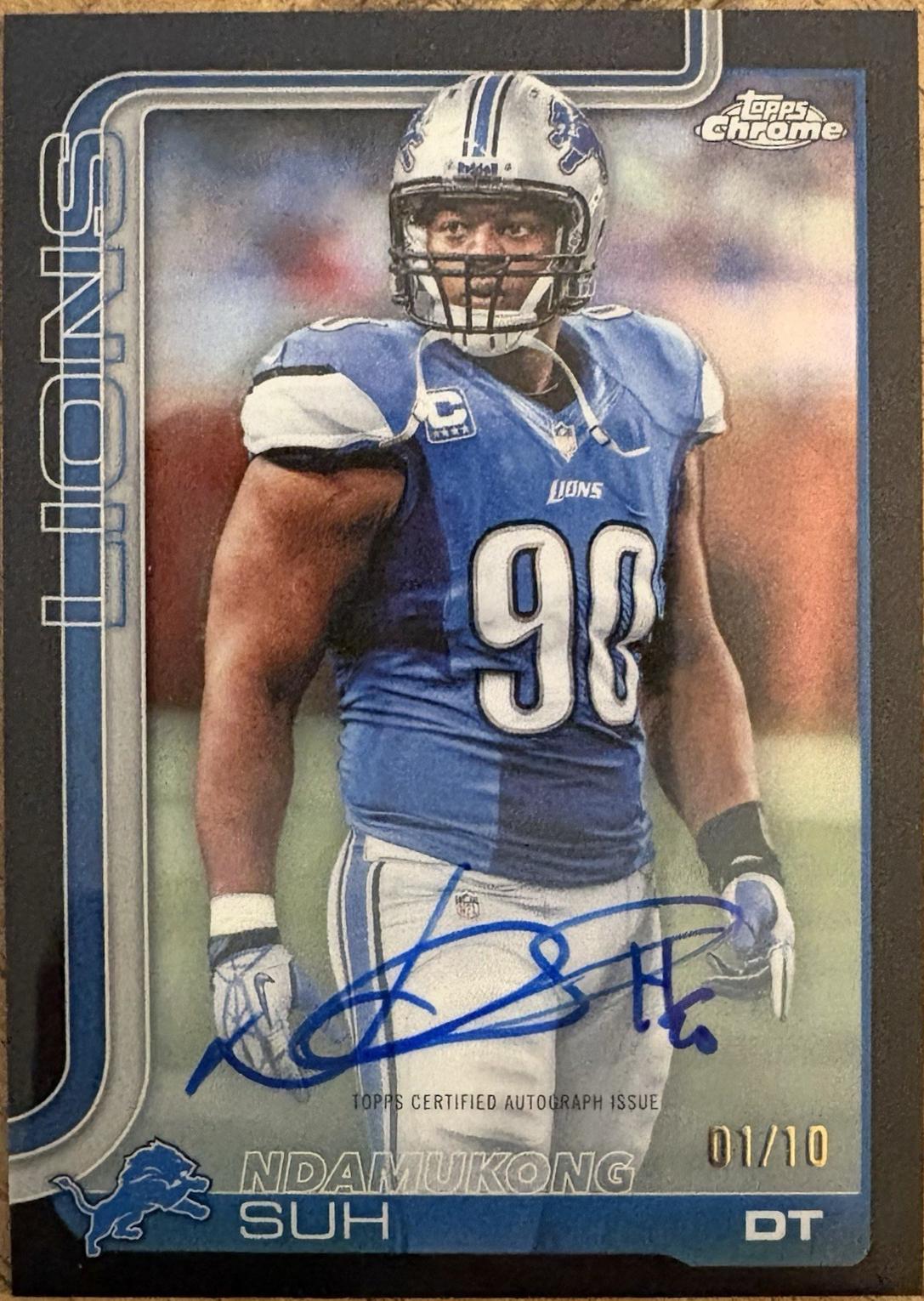 Ndamukong Suh [Black Refractor] #CLA-NS