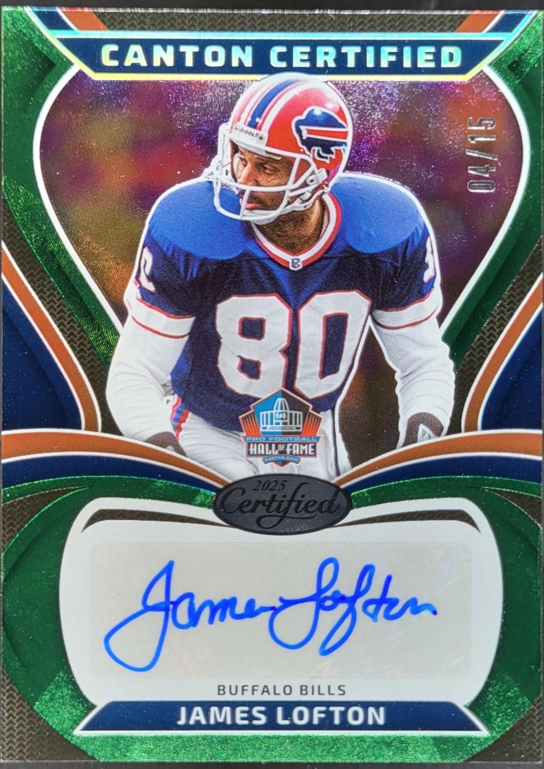 James Lofton [Green Etch] #CAN-JLO