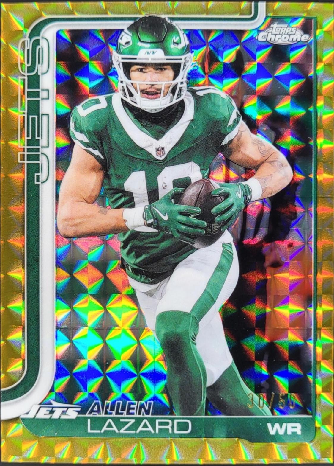 Allen Lazard [Gold Geometric Refractor] #236