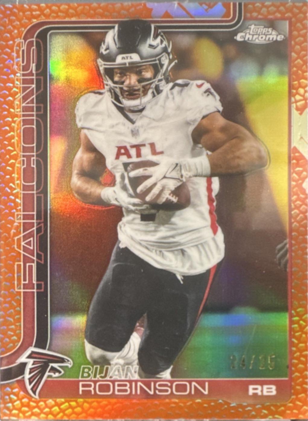 Bijan Robinson [Leather Orange] #16