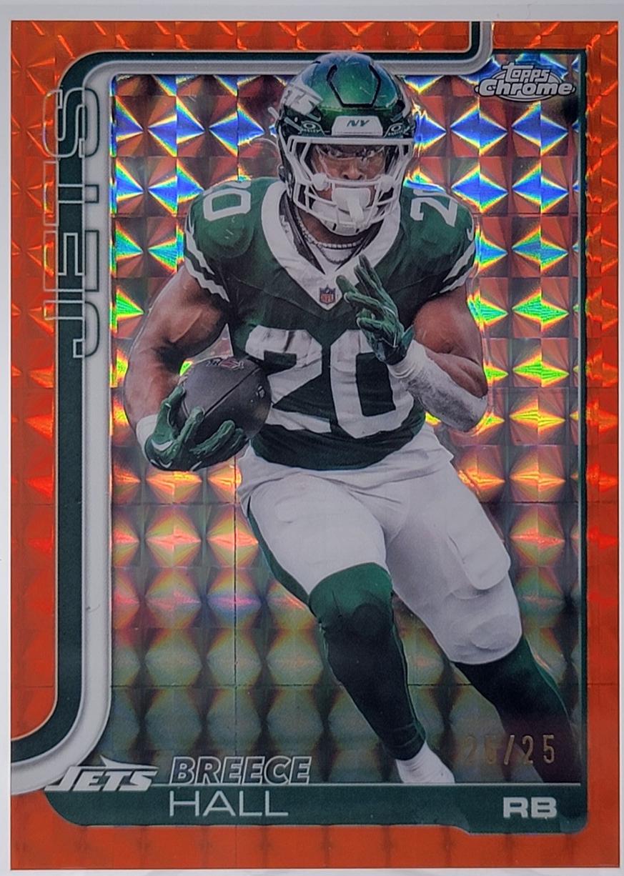 Breece Hall [Orange Geometric Refractor] #238