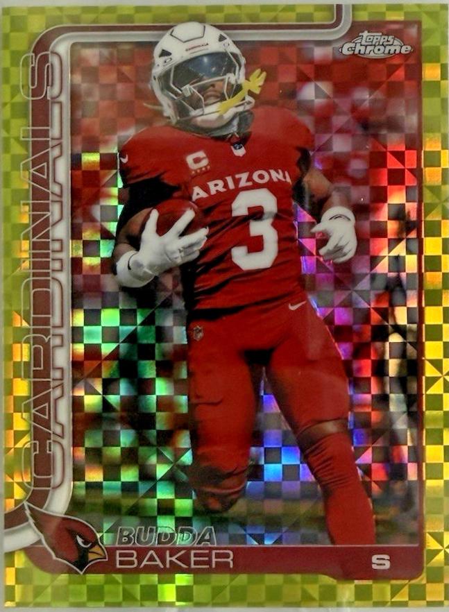 Budda Baker [X-Fractor Green] #8