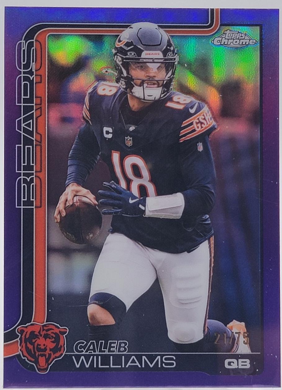 Caleb Williams [Purple Refractor] #52