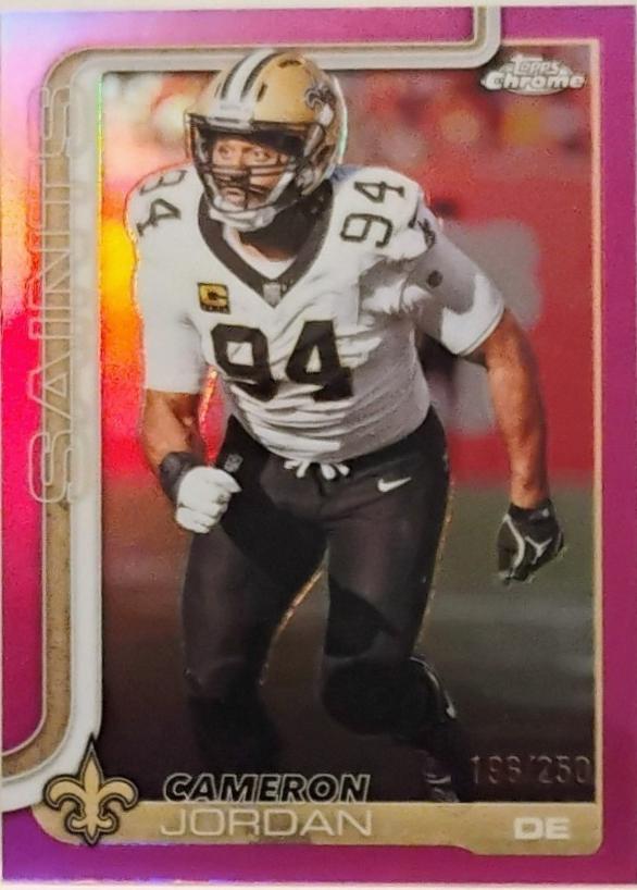Cameron Jordan [Pink Refractor] #221