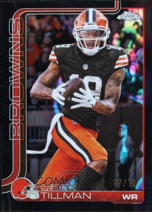 Cedric Tillman [Black Refractor] #67