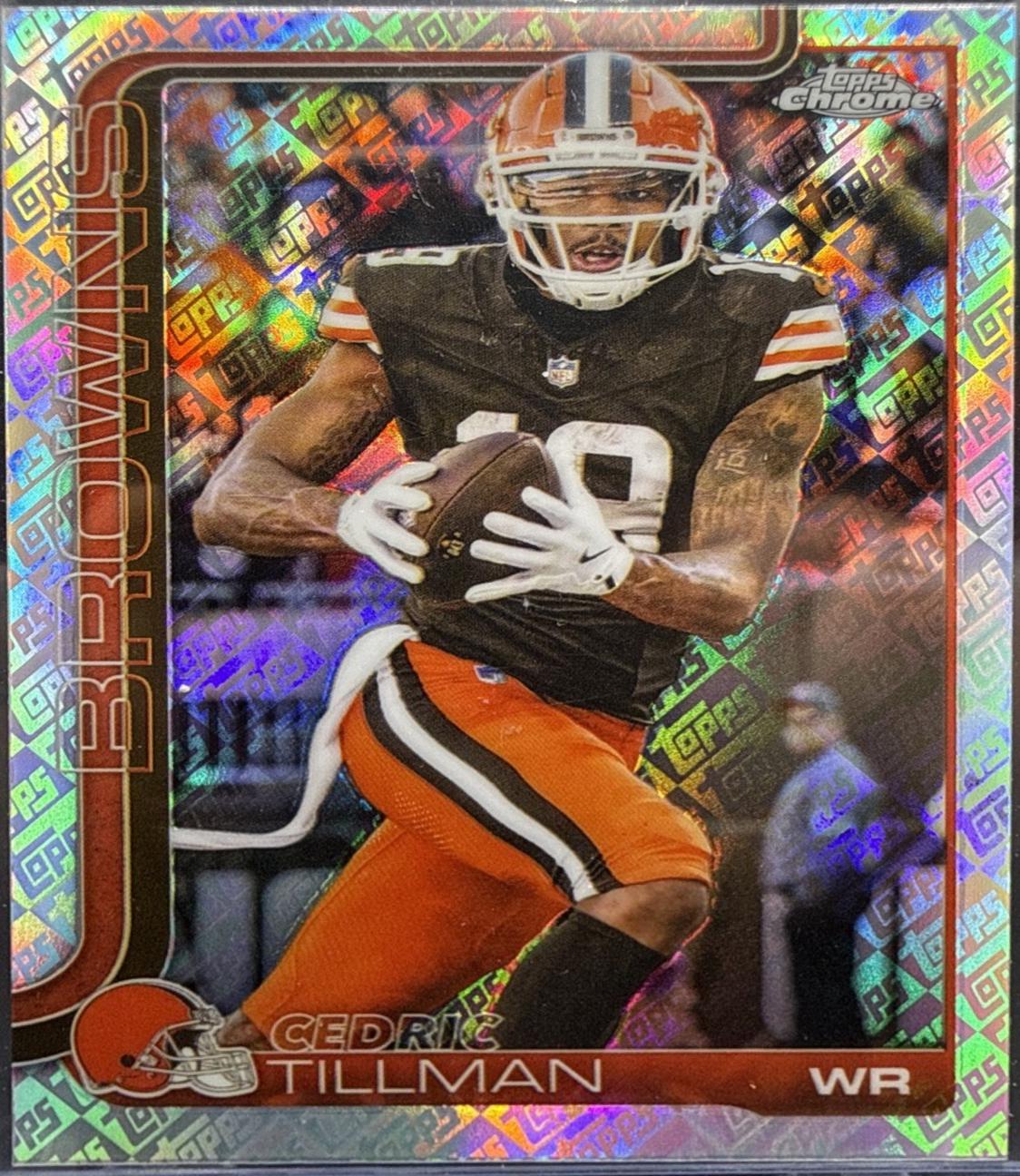 Cedric Tillman [Topps Refractor] #67