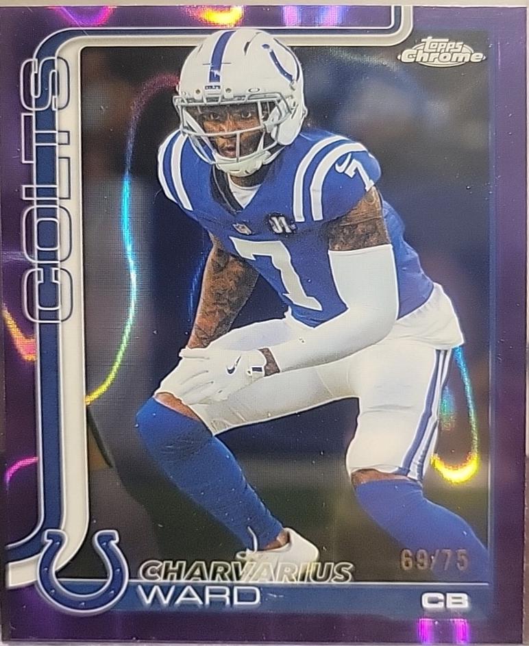 Charvarius Ward [Purple Refractor] #129