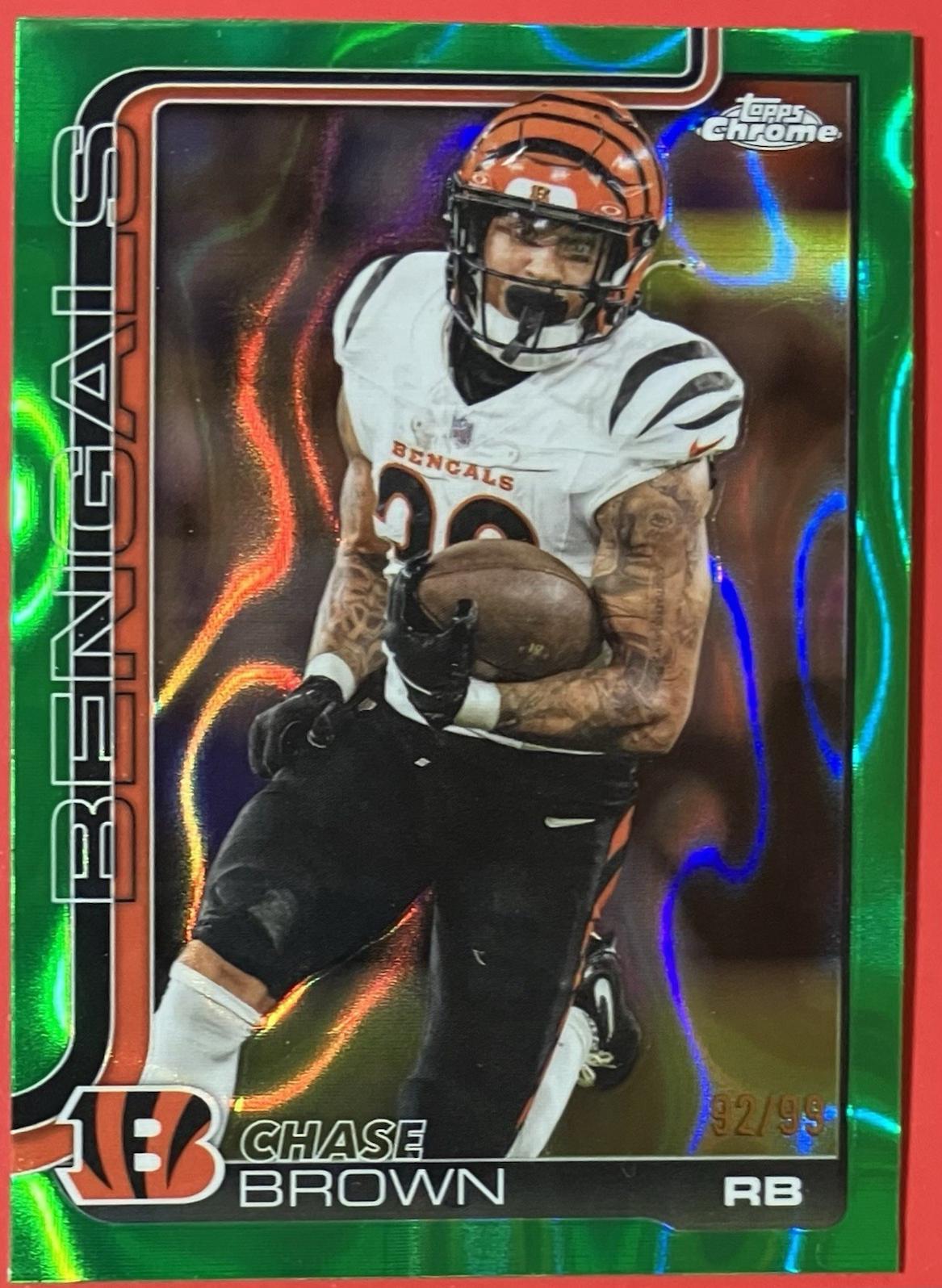 Chase Brown [Green Lava] #62