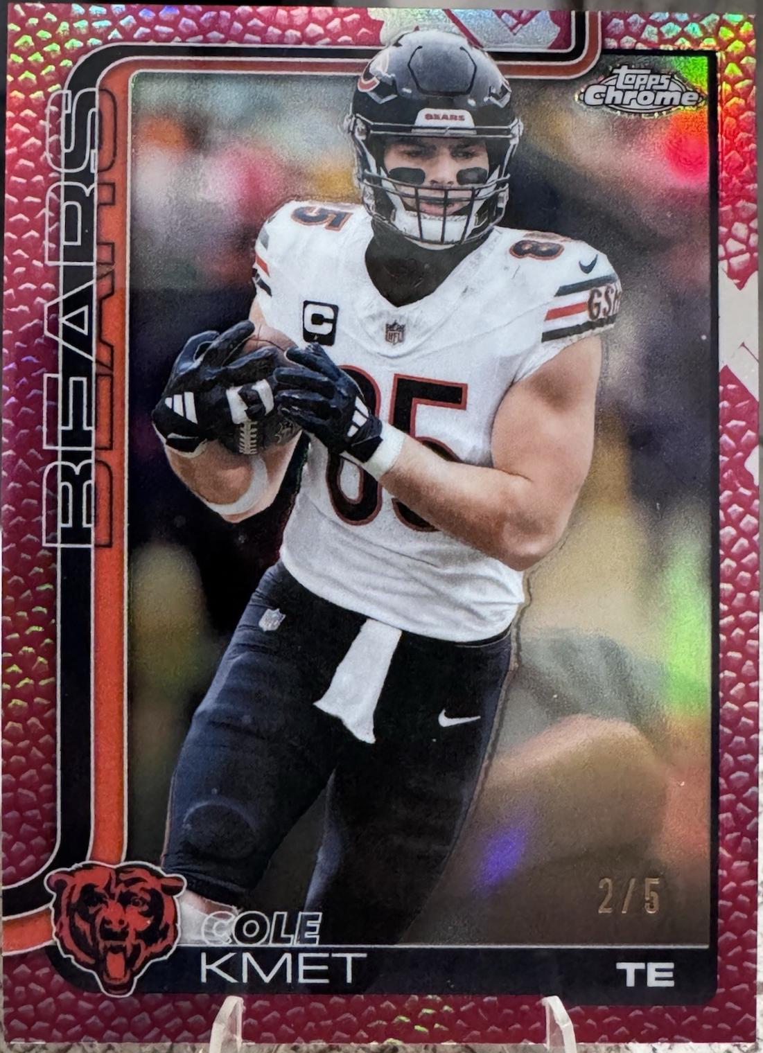 Cole Kmet [Red Refractor] #51