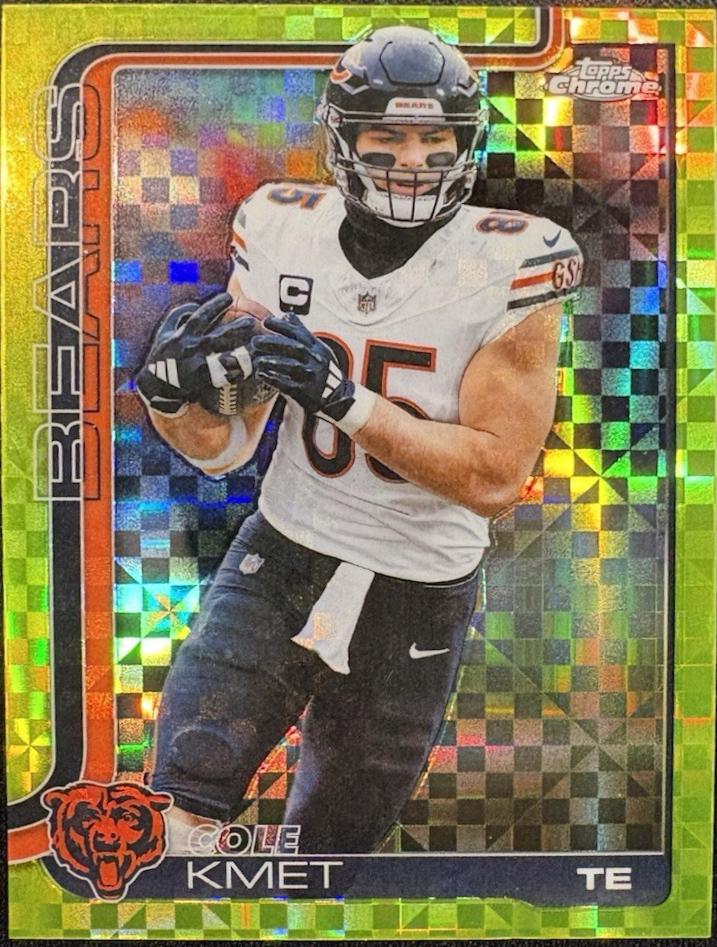 Cole Kmet [X-Fractor Green] #51