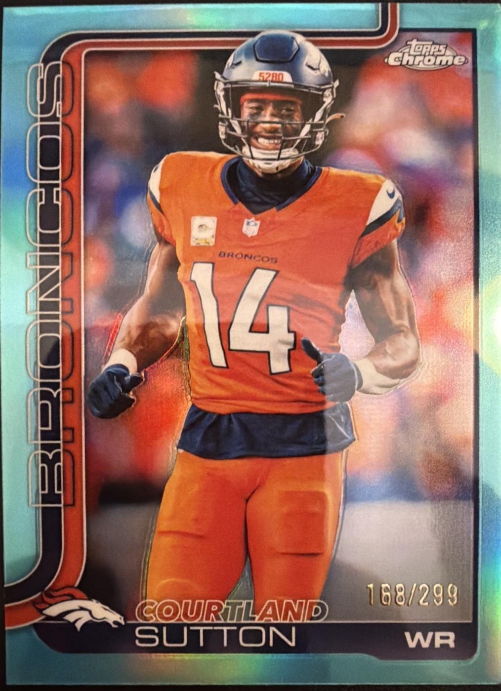 Courtland Sutton [Teal Wave] #86