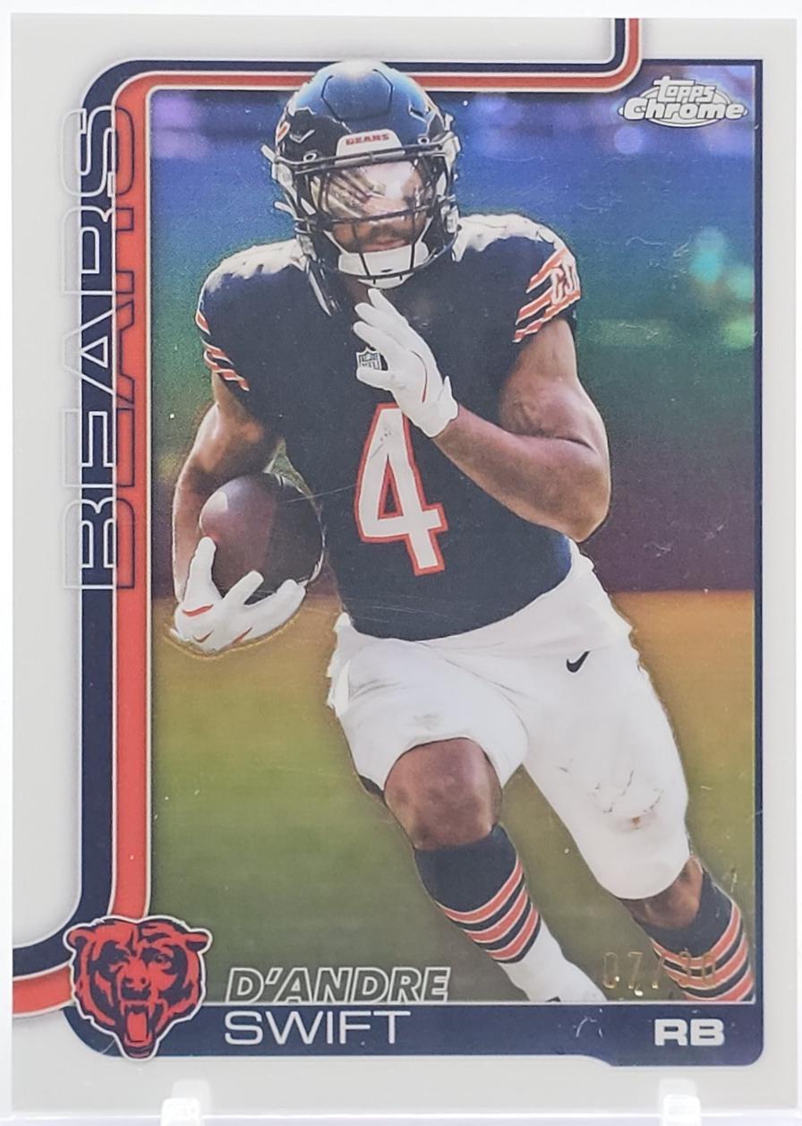 D'Andre Swift [White Refractor] #53