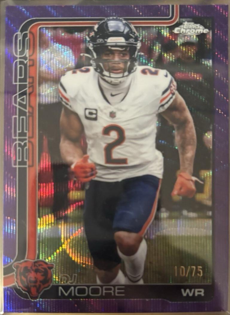 DJ Moore [Purple Wave Refractor] #48