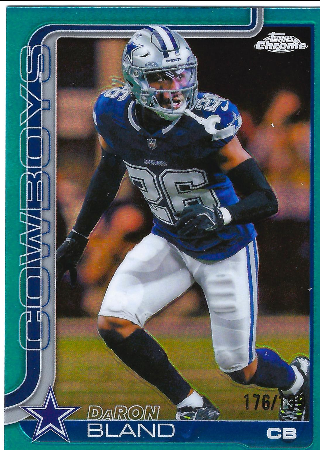 DaRon Bland [Aqua Refractor] #82
