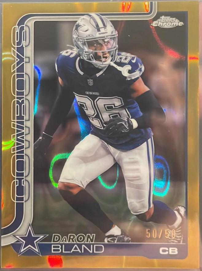 DaRon Bland [Gold Geometric Refractor] #82
