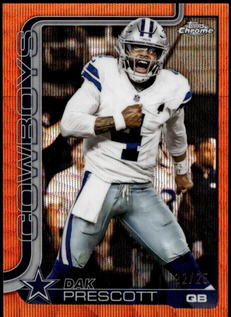 Dak Prescott [Orange Wave Refractor] #79