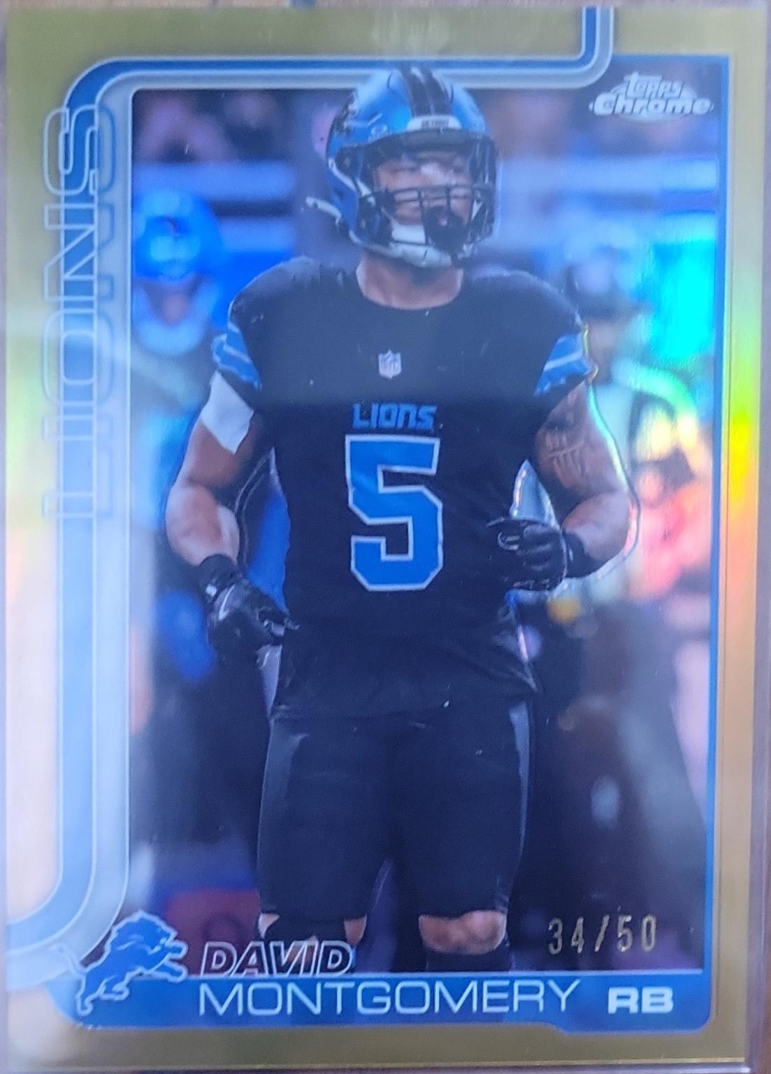 David Montgomery [Topps Refractor] #103