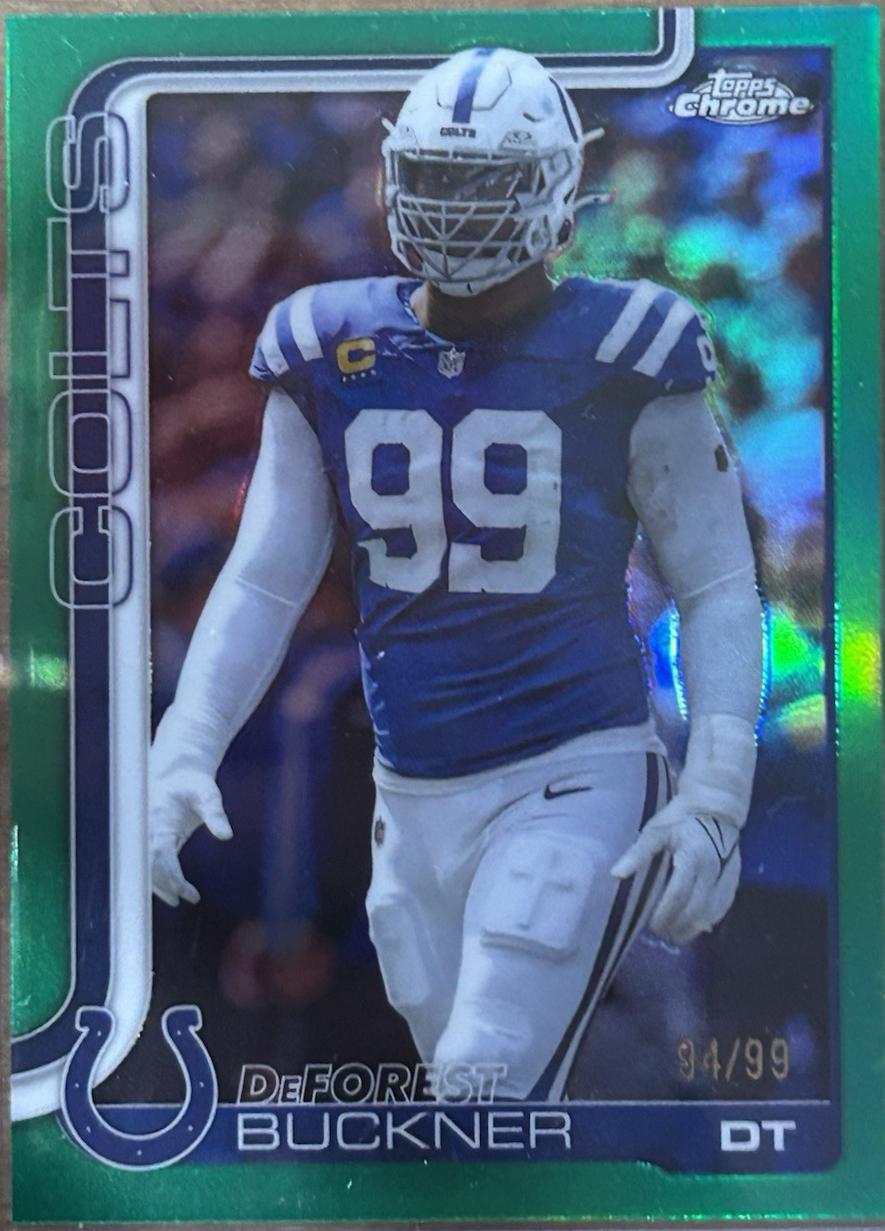 DeForest Buckner [Green Refractor] #133
