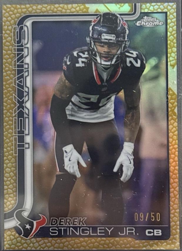 Derek Stingley Jr. [Leather Gold] #116
