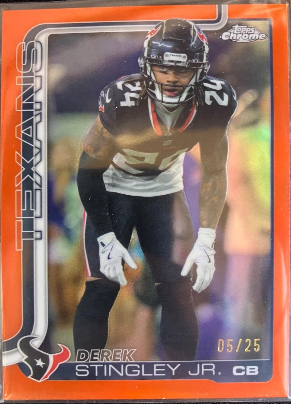 Derek Stingley Jr. [Orange Refractor] #116