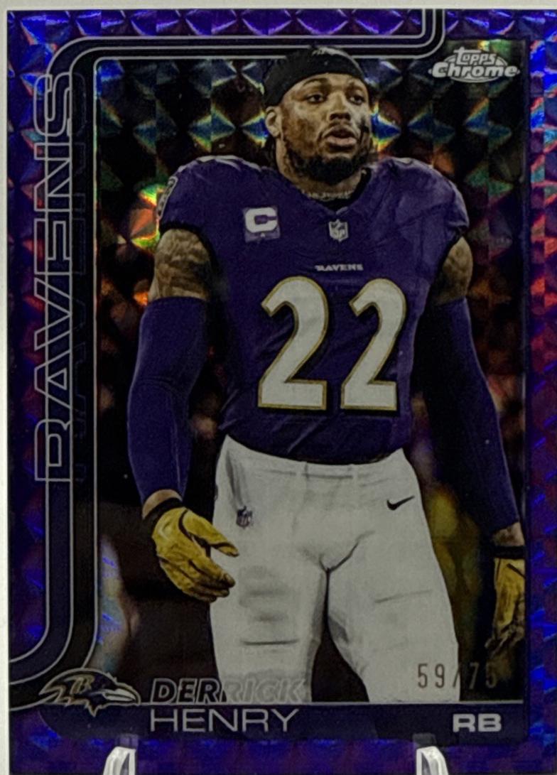 Derrick Henry [Purple Geometric Image Variation] #25