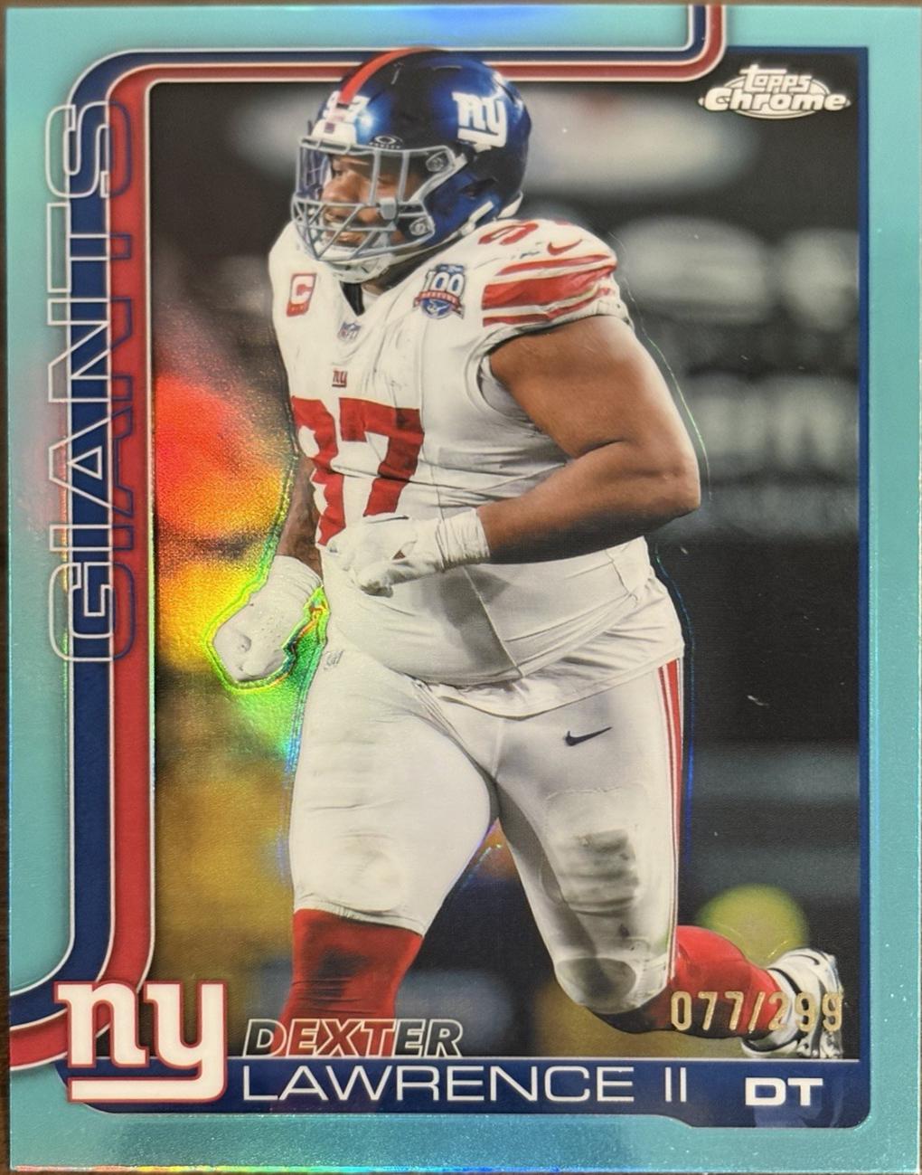 Dexter Lawrence II [Teal Refractor] #230