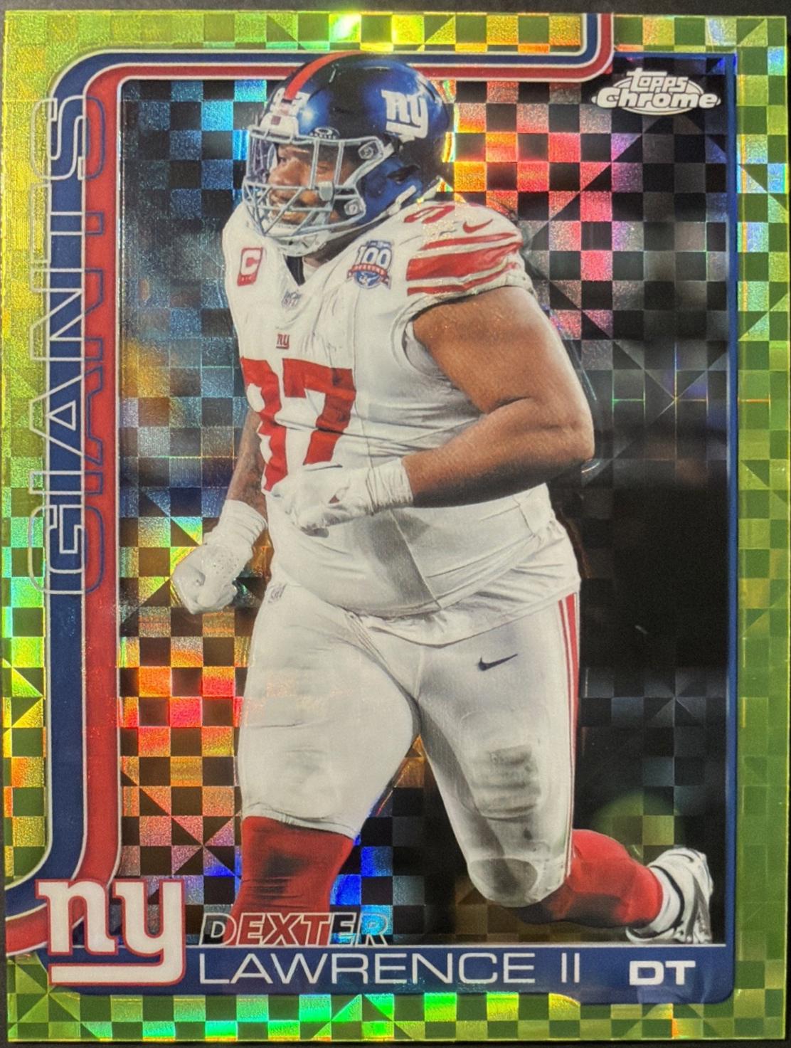 Dexter Lawrence II [X-Fractor Green] #230