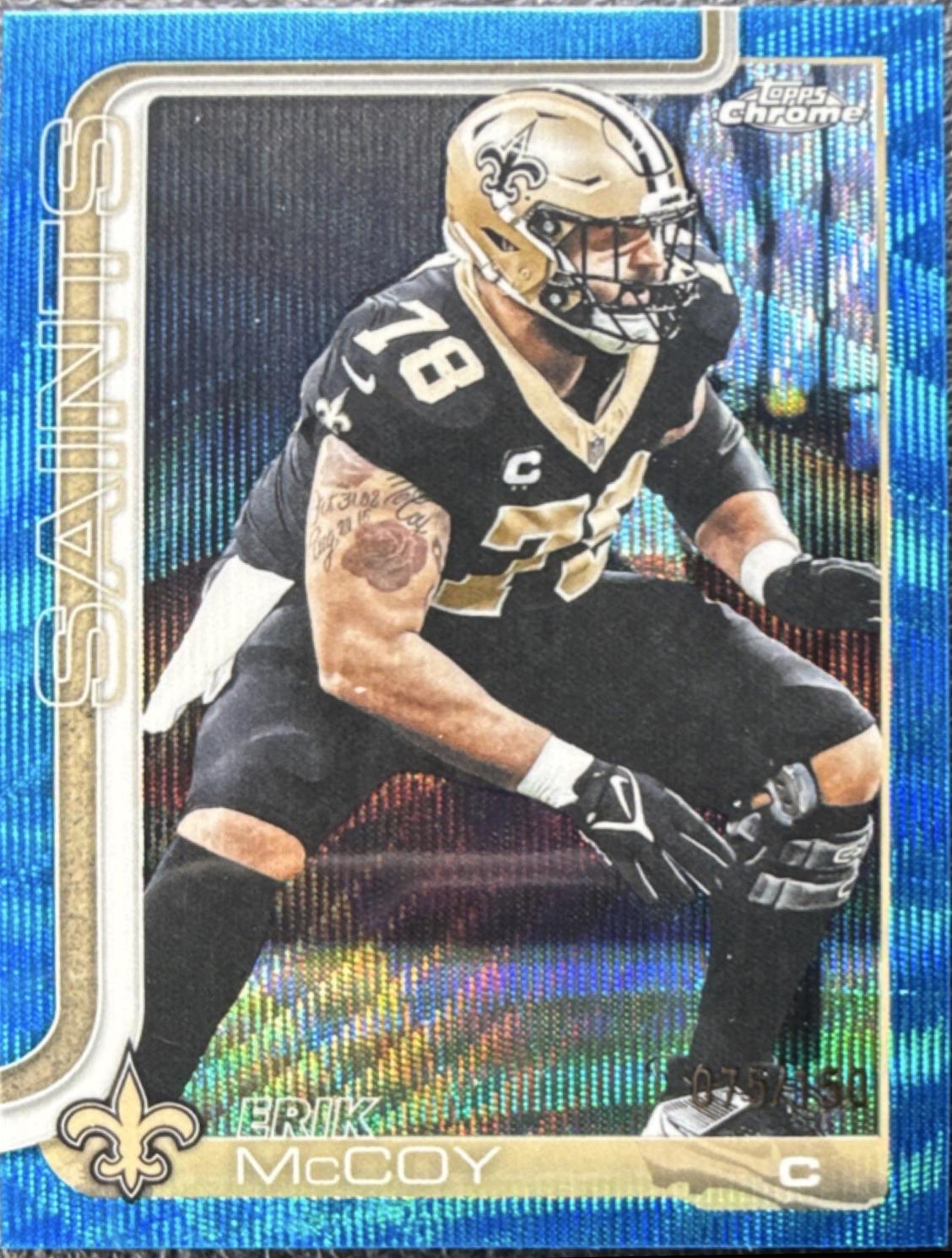Erik McCoy [Blue Wave Refractor] #223