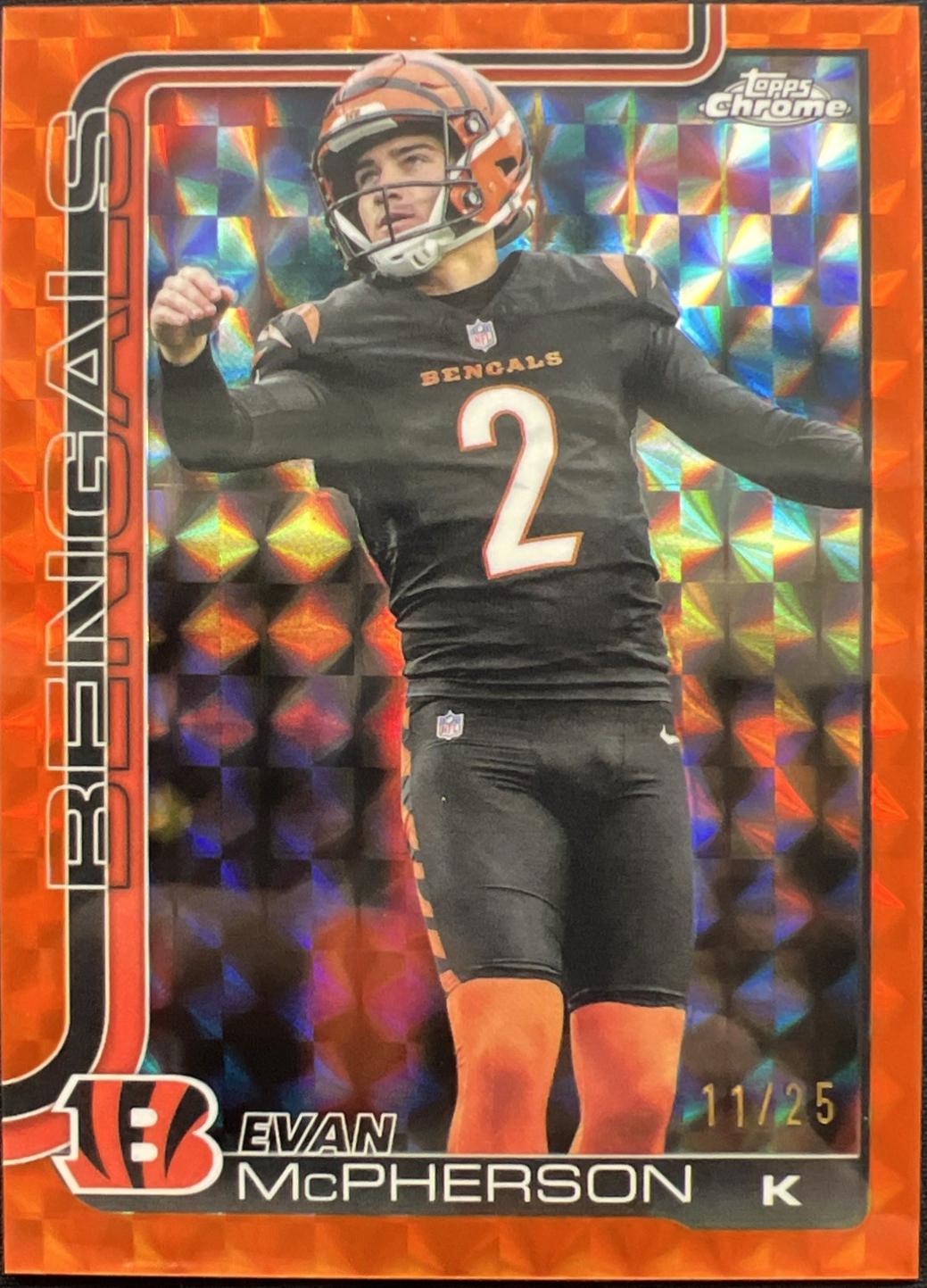 Evan McPherson [Orange Geometric Refractor] #64