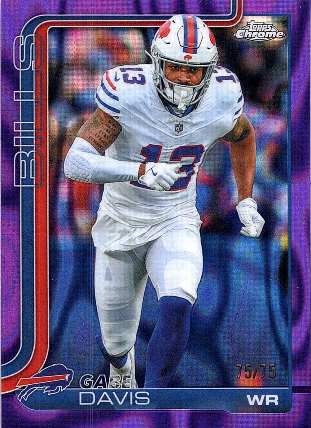 Gabe Davis [Purple Wave Refractor] #142