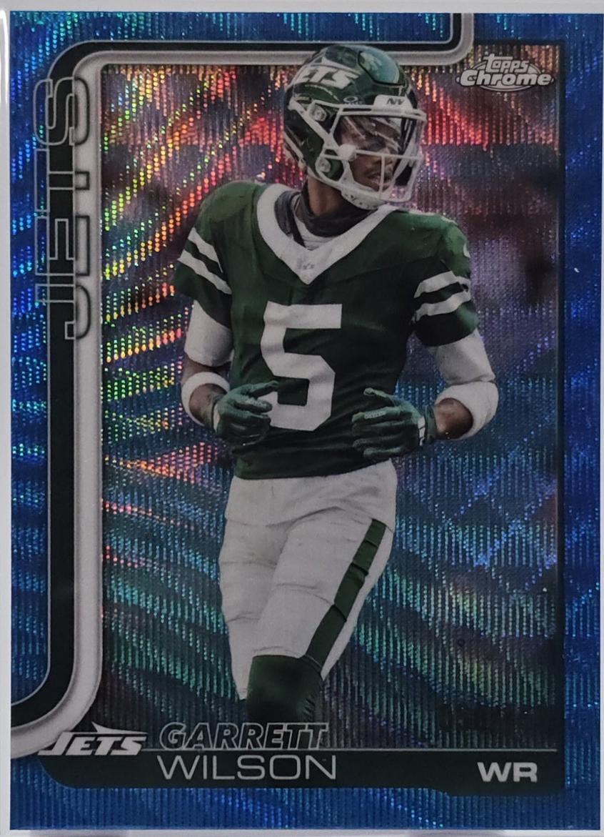 Garrett Wilson [Blue Wave Refractor] #235