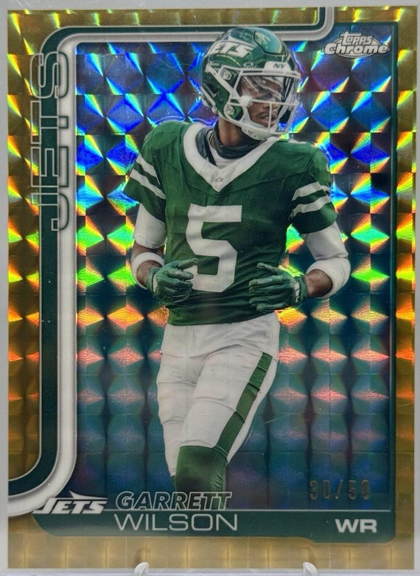 Garrett Wilson [Gold Geometric Refractor] #235