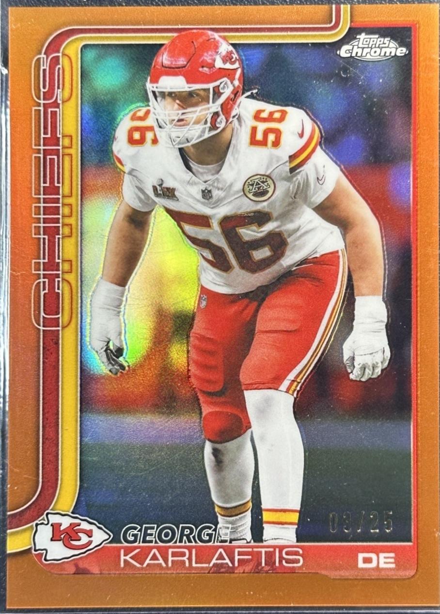 George Karlaftis [Orange Refractor] #152