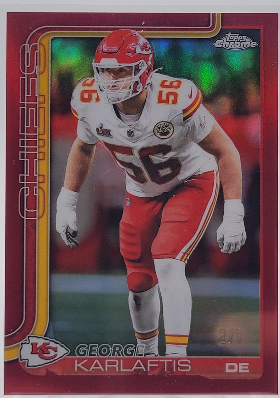 George Karlaftis [Red Refractor] #152