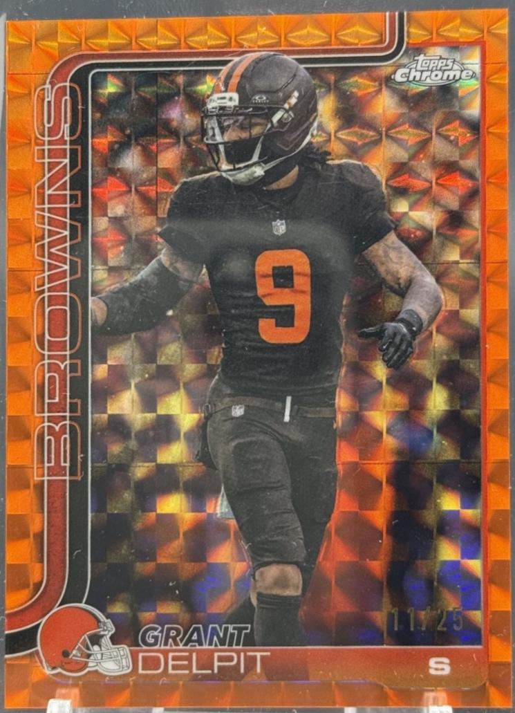 Grant Delpit [Orange Geometric Refractor] #66