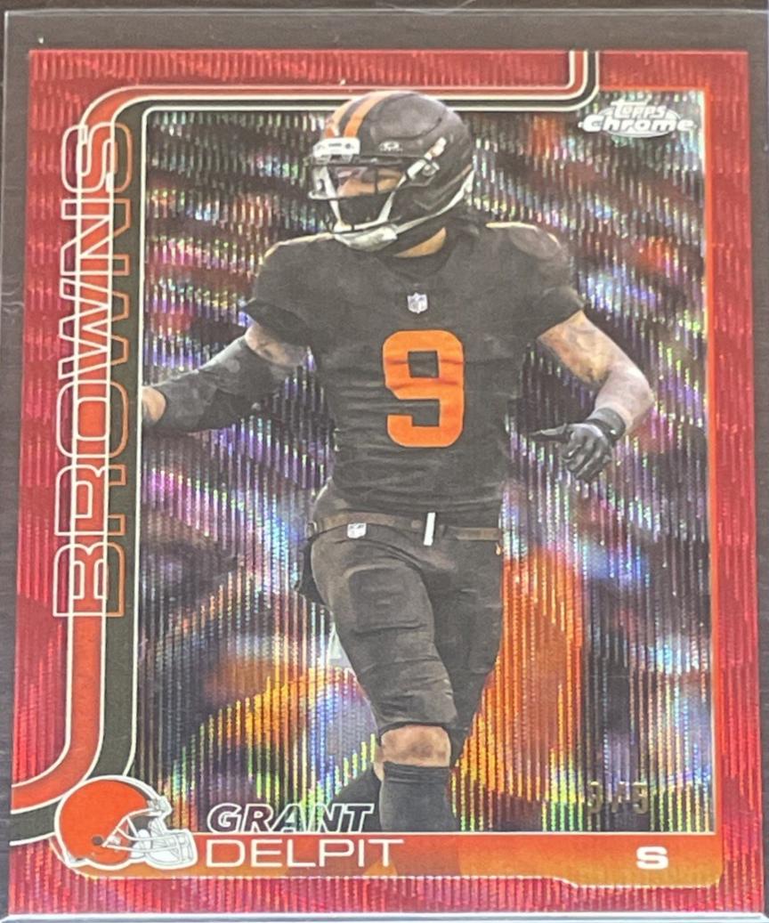 Grant Delpit [Red Wave Refractor] #66
