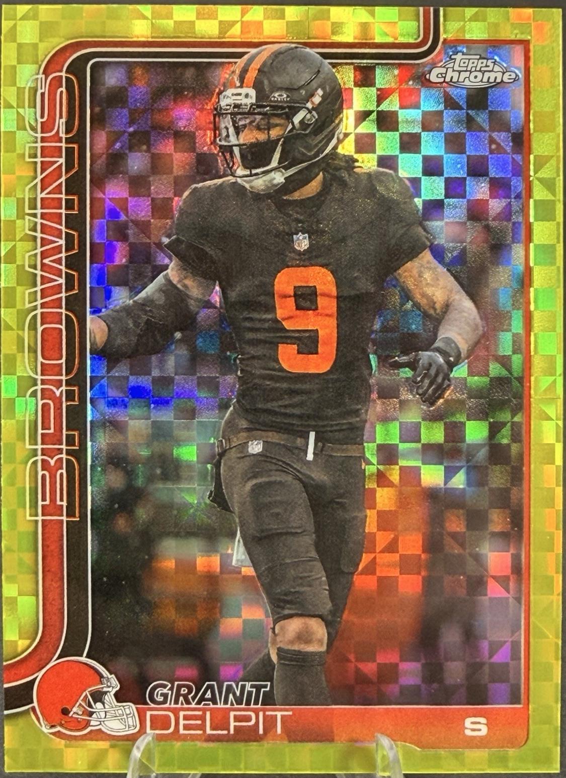 Grant Delpit [X-Fractor Green] #66