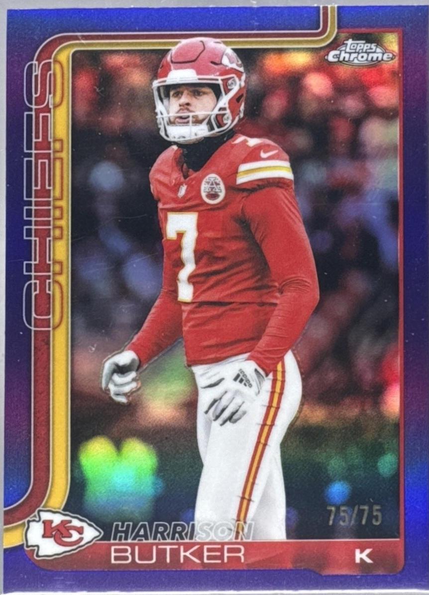 Harrison Butker [Purple Refractor] #151
