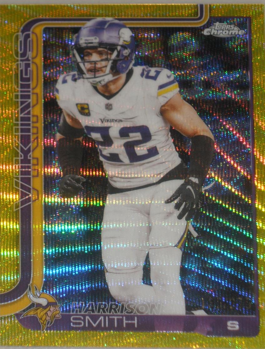 Harrison Smith [Yellow Wave Refractor] #204