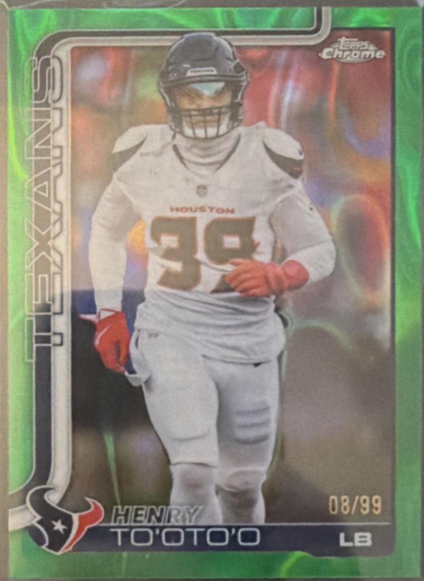 Henry To'oTo'o [Green Refractor] #122