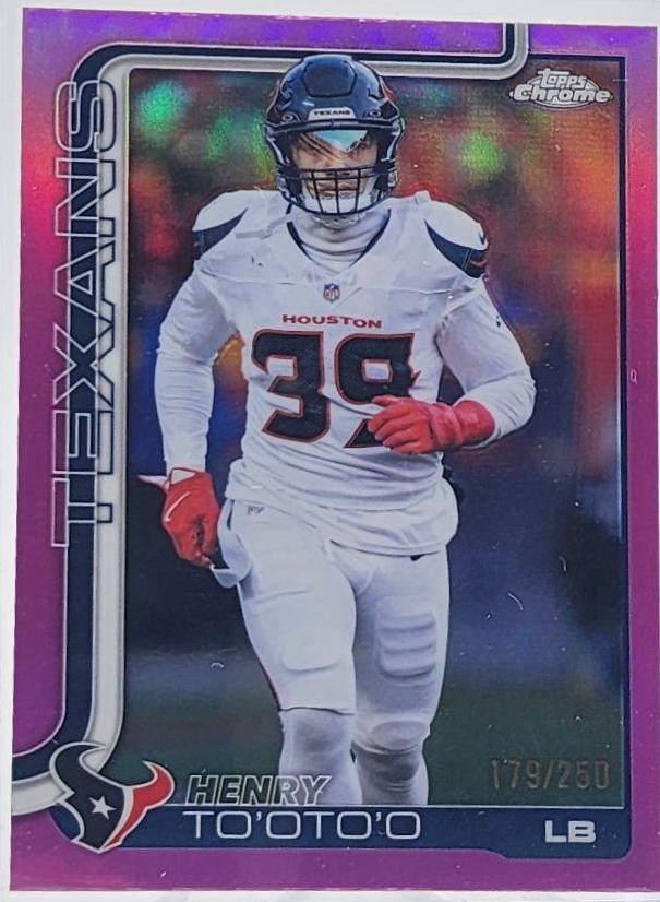Henry To'oTo'o [Pink Refractor] #122
