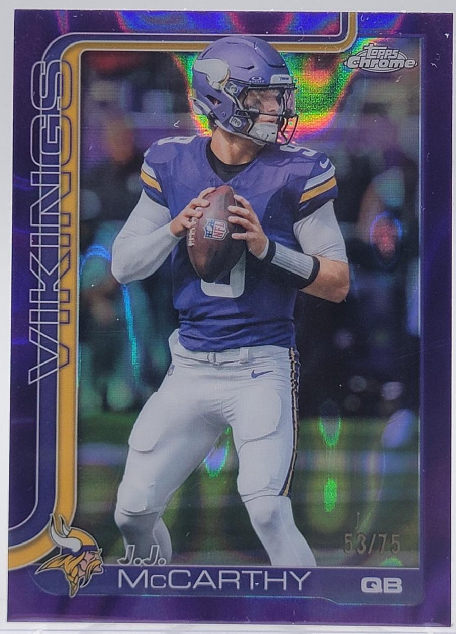 J.J. McCarthy [Purple Lava] #199