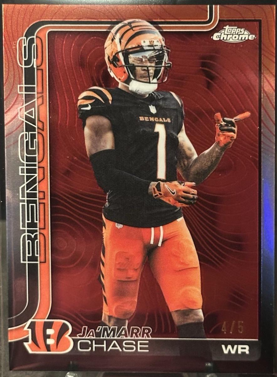 Ja'Marr Chase [Red Refractor] #58