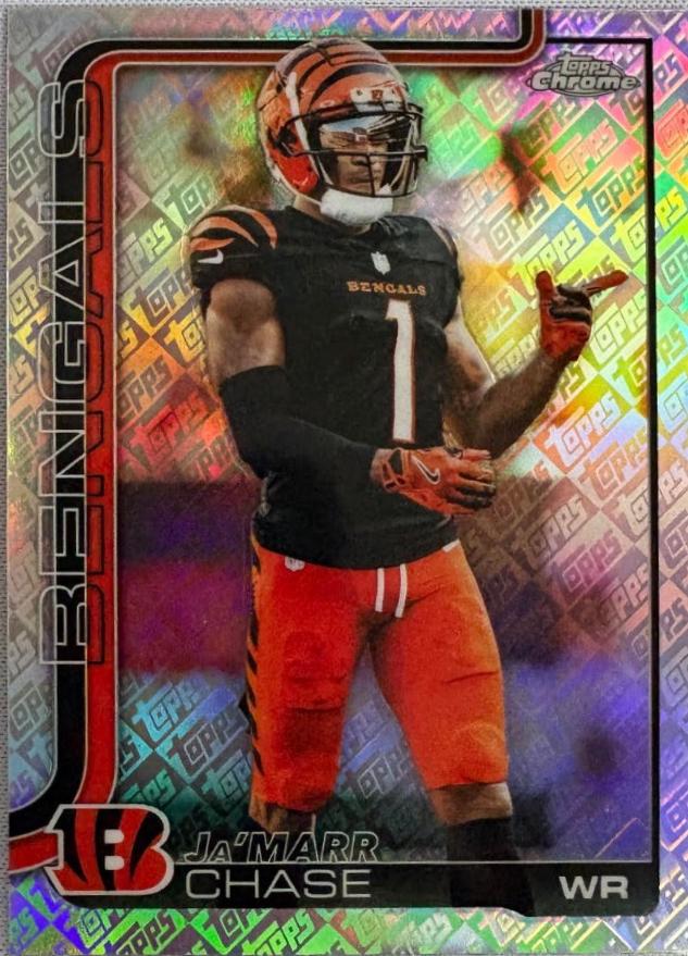 Ja'Marr Chase [Topps Refractor] #58
