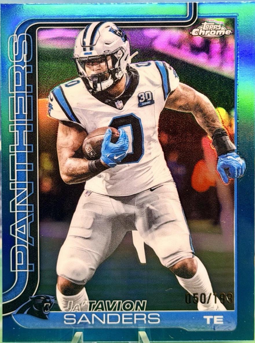 Ja'Tavion Sanders [Aqua Refractor] #45