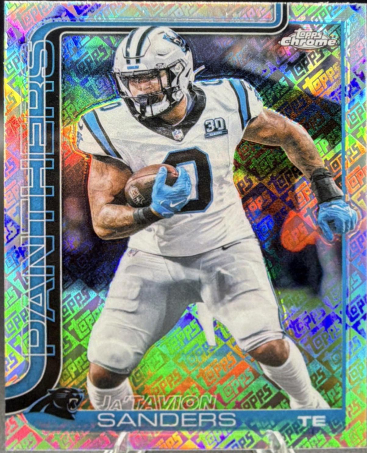 Ja'Tavion Sanders [Topps Refractor] #45