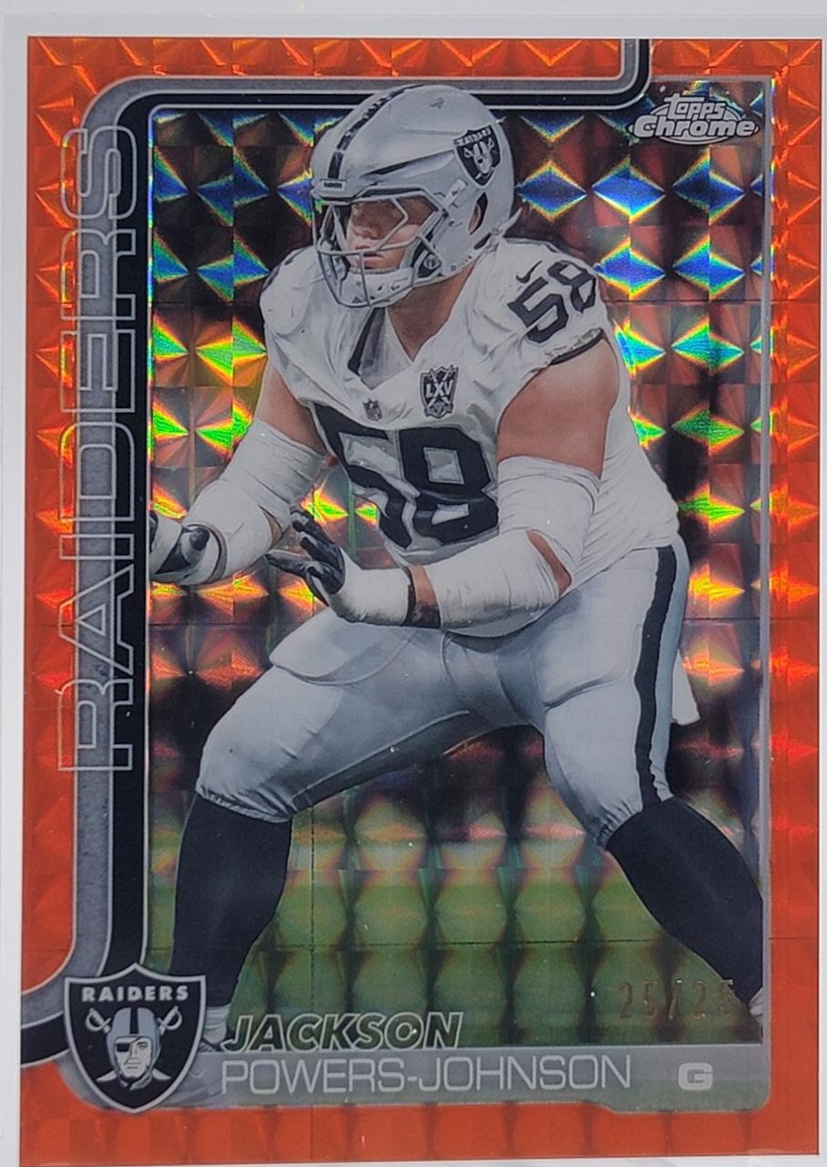 Jackson Powers-Johnson [Orange Geometric Refractor] #177
