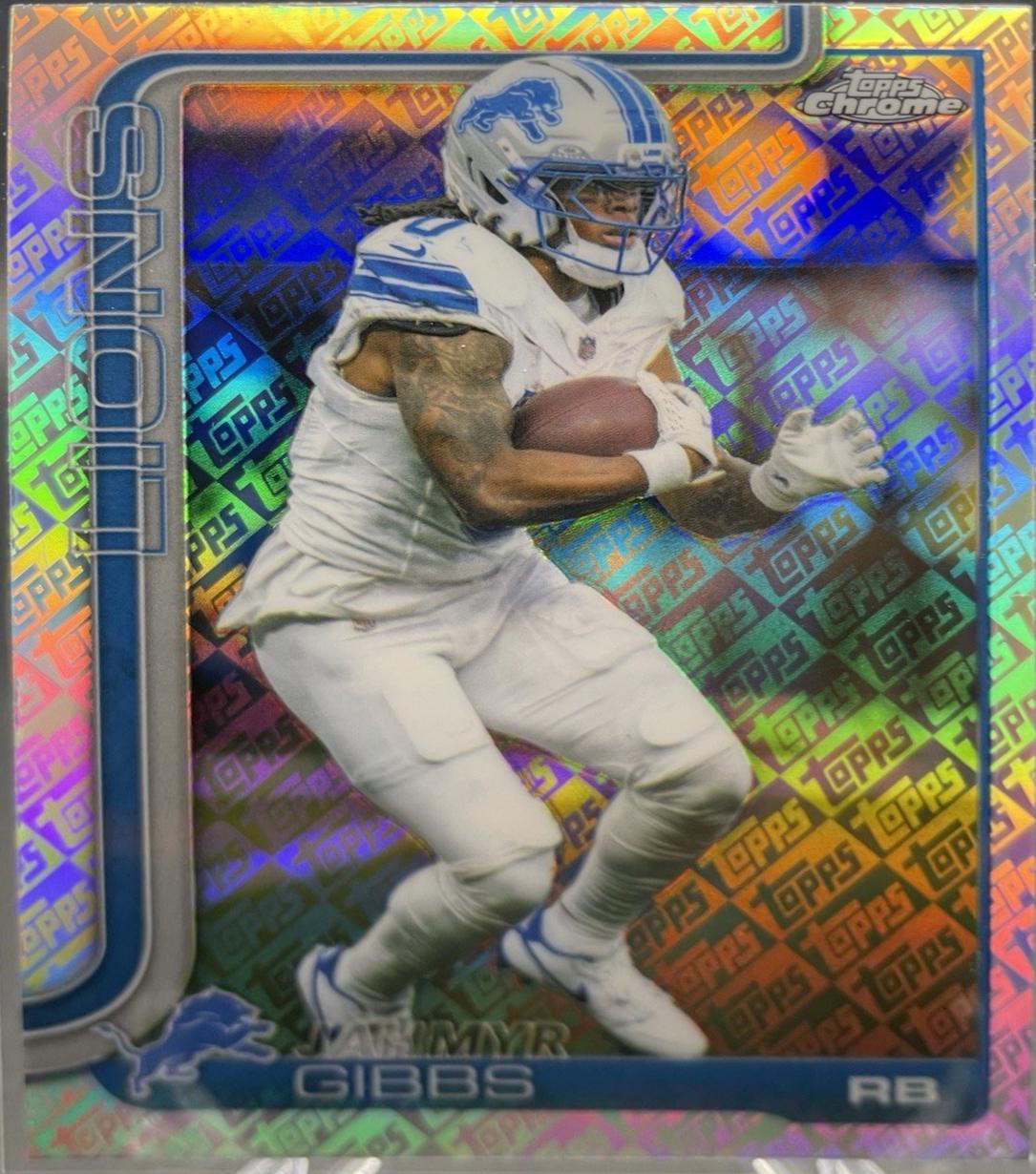 Jahmyr Gibbs [Topps Refractor] #101