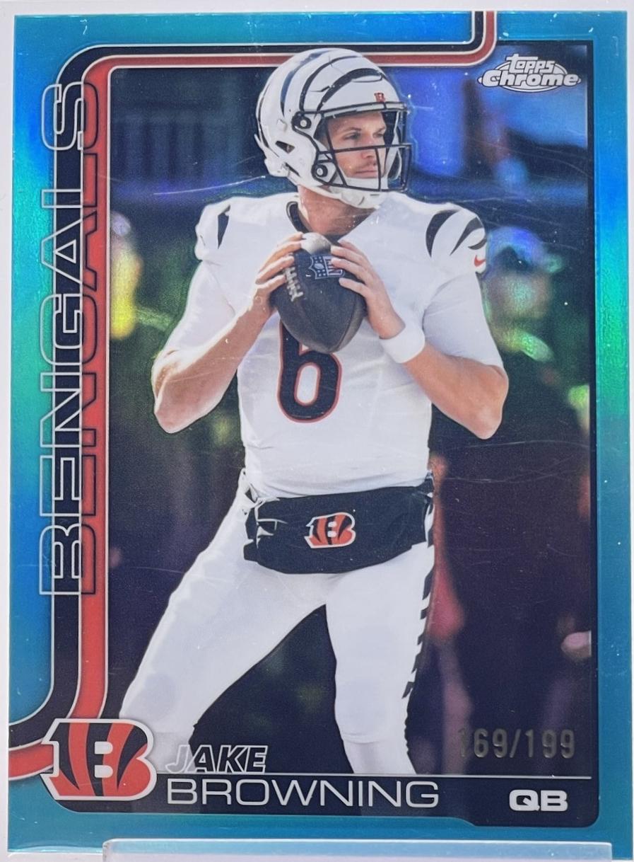 Jake Browning [Aqua Refractor] #63
